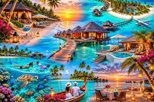 Maldives tour packages rajkot